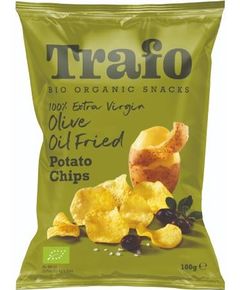 Trafo Чіпси картопляні Оливкова Олія Extra Virgin органічні 100 г